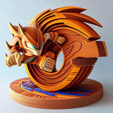3D model Sonic Riders game (STL)